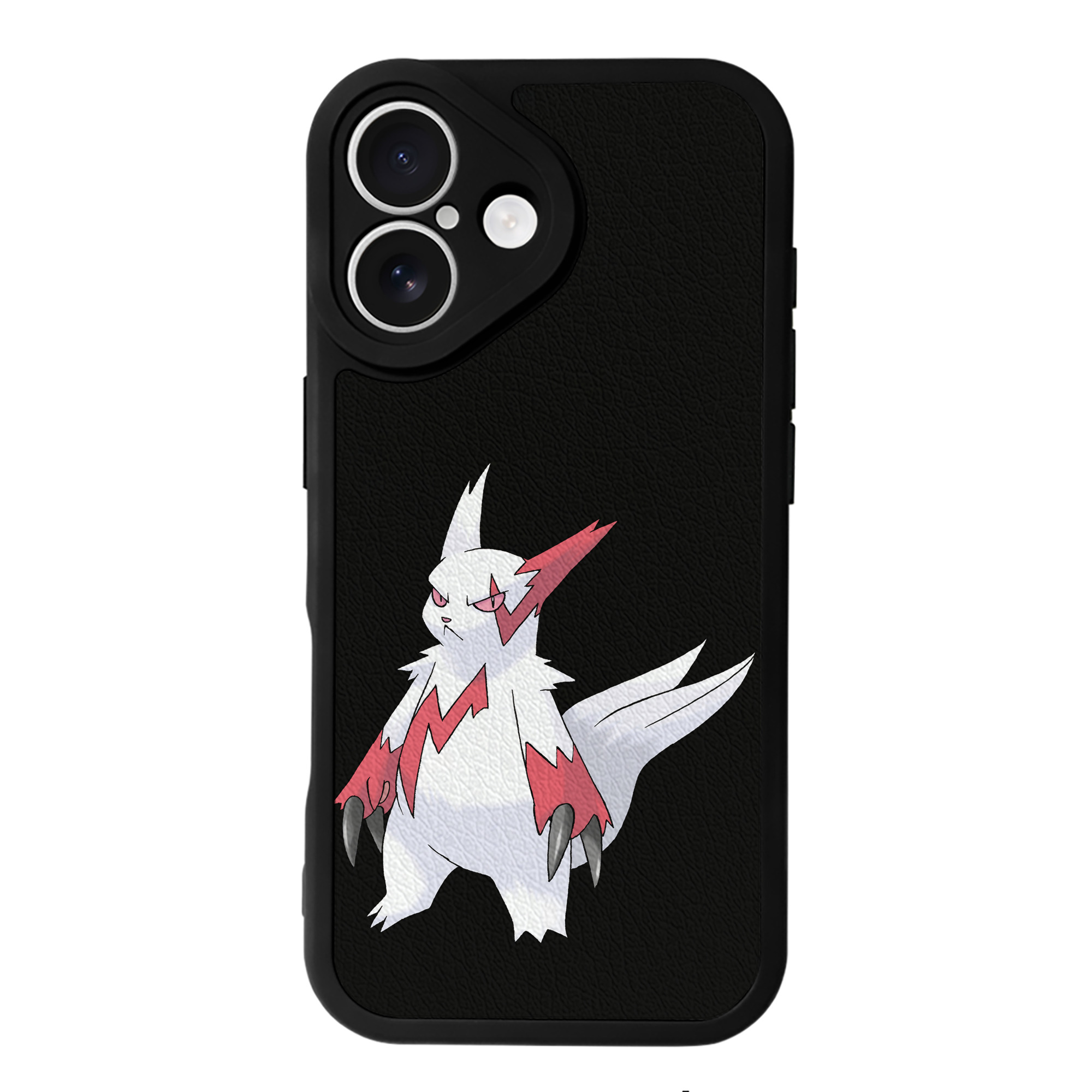 （画像用） ポケットモンスター Pokémon 【iPhone 16シリーズ対応】シリコンスマホケース（レザー調） 材質：シリコン